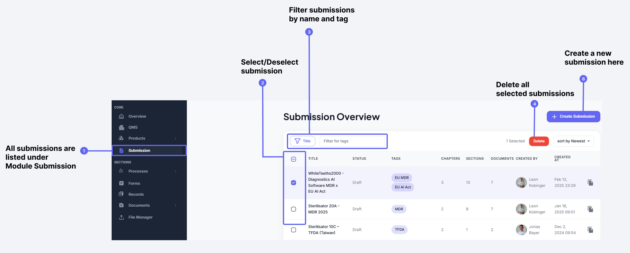 Submission Overview