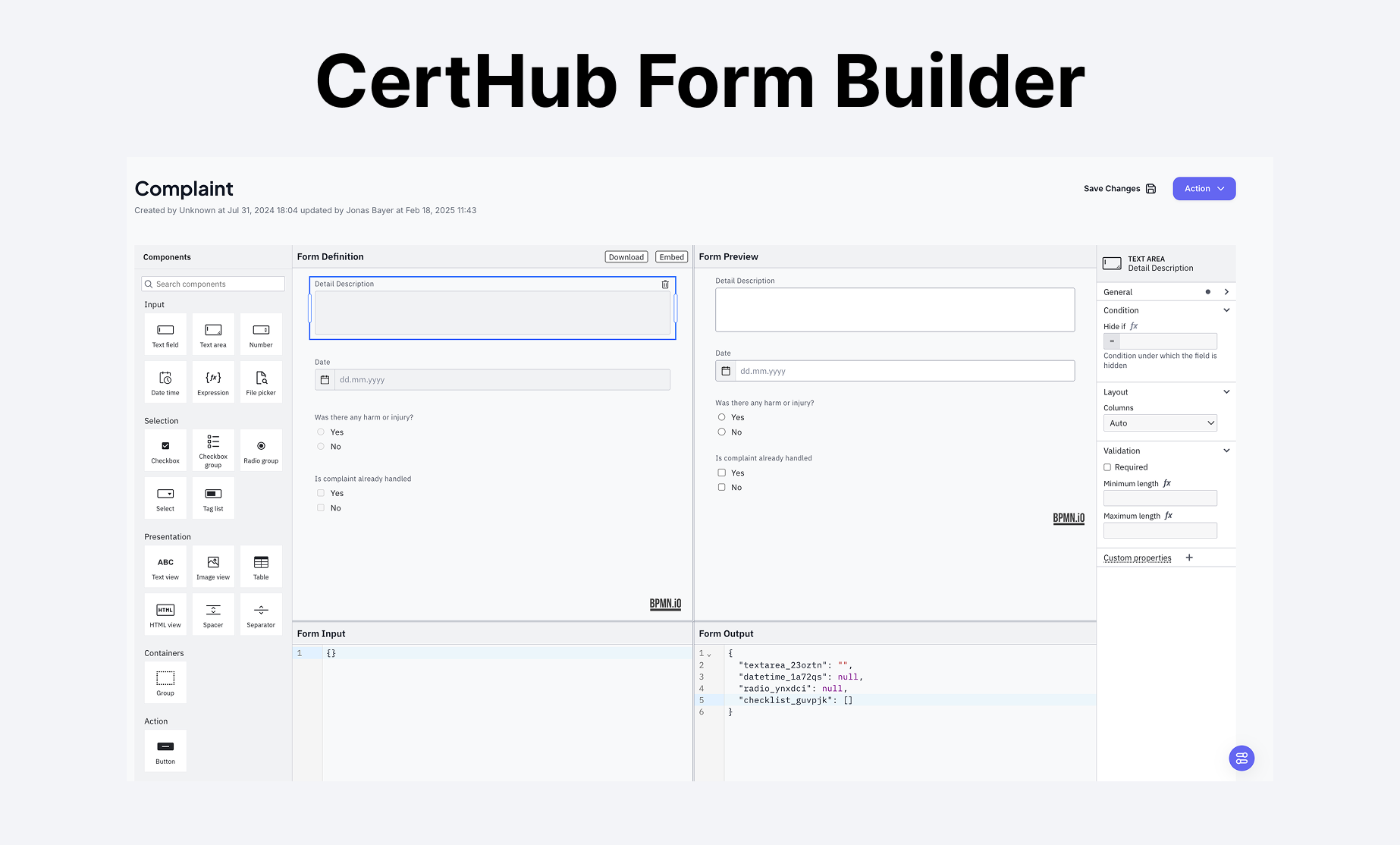 Form Builder