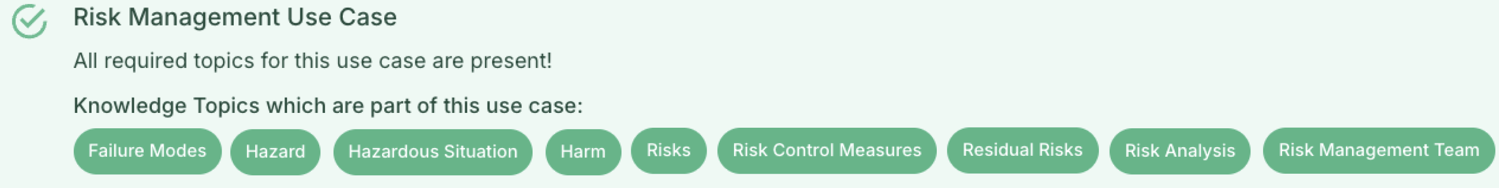 Risk Management KTs